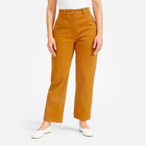 Everlane Straight-Leg Crop in Golden Brown Size 16